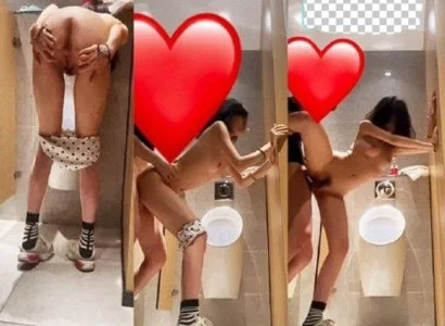 Cặp đôi hẹn em người yêu vào WC vụng trộm